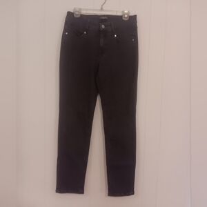 Cambio vintage edition black baumwolle skinny jeans